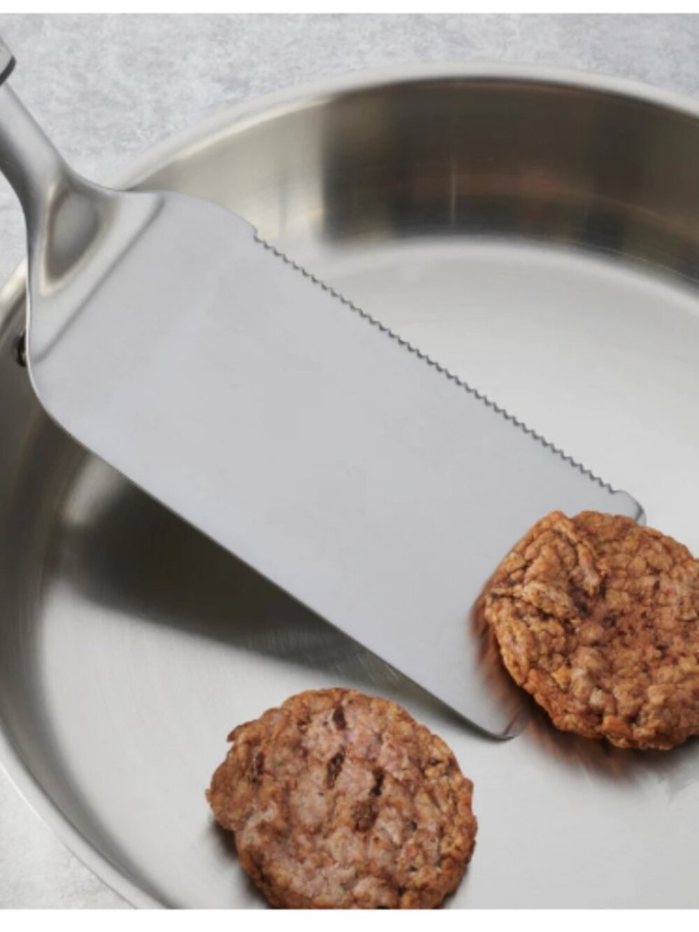 Oneida Elite Kitchen Essential Stainless Steel Griddle Turner 2 Sets